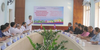 Quang Ngai doctors transfer pediatric anesthesia techniques to Lao counterparts